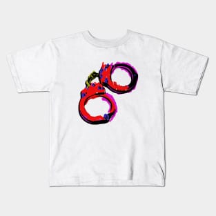 Breaking Handcuffs Kids T-Shirt